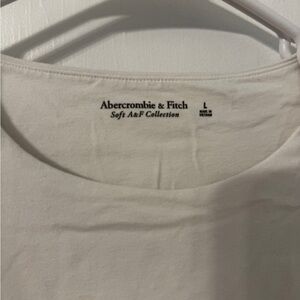 Abercrombie & Fitch Cream Soft Tee